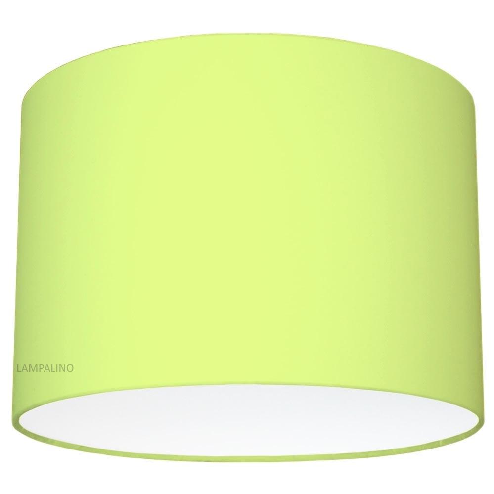 Абажур салатовый однотонный для светильника