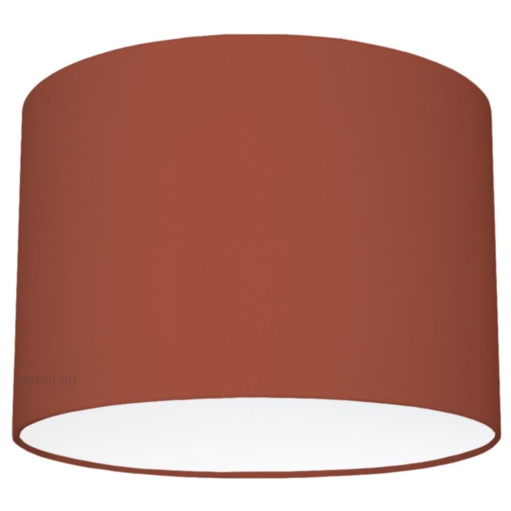 Абажур терракота однотонный для светильника