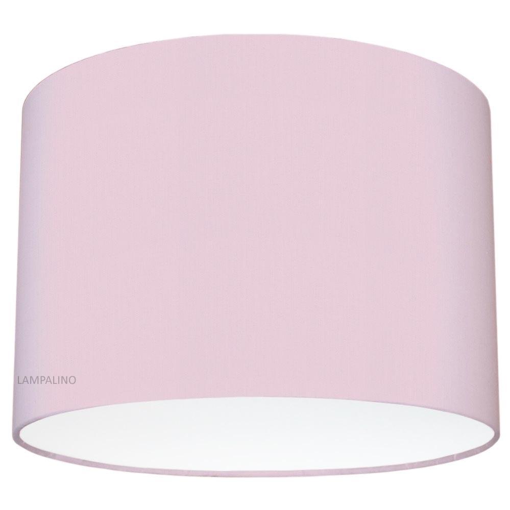 Абажур светло-розовый однотонный для светильника