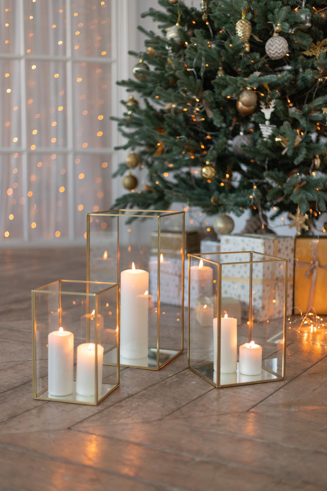 Подсвечники напольные "Кватро"