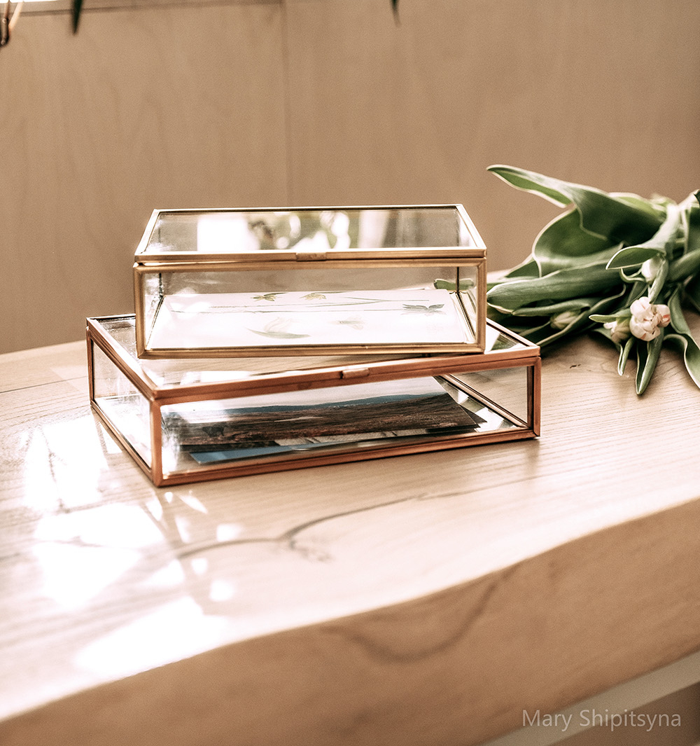 шкатулка для хранения фото