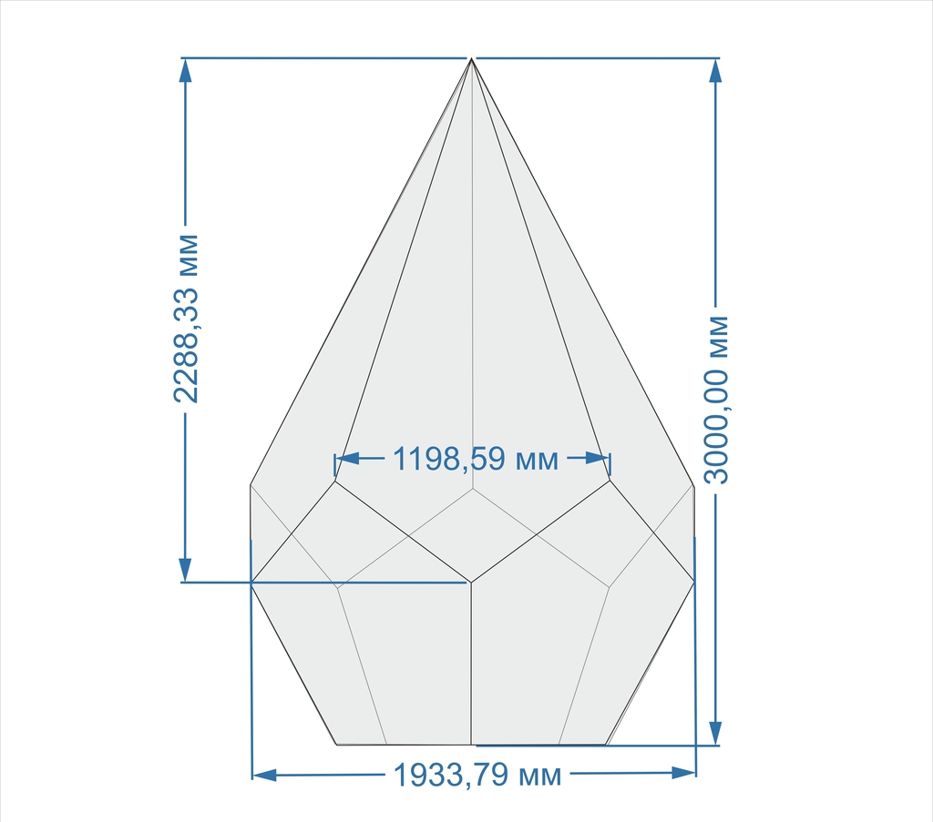 флорариум на заказ, флорариум по размерам, светильник на заказ