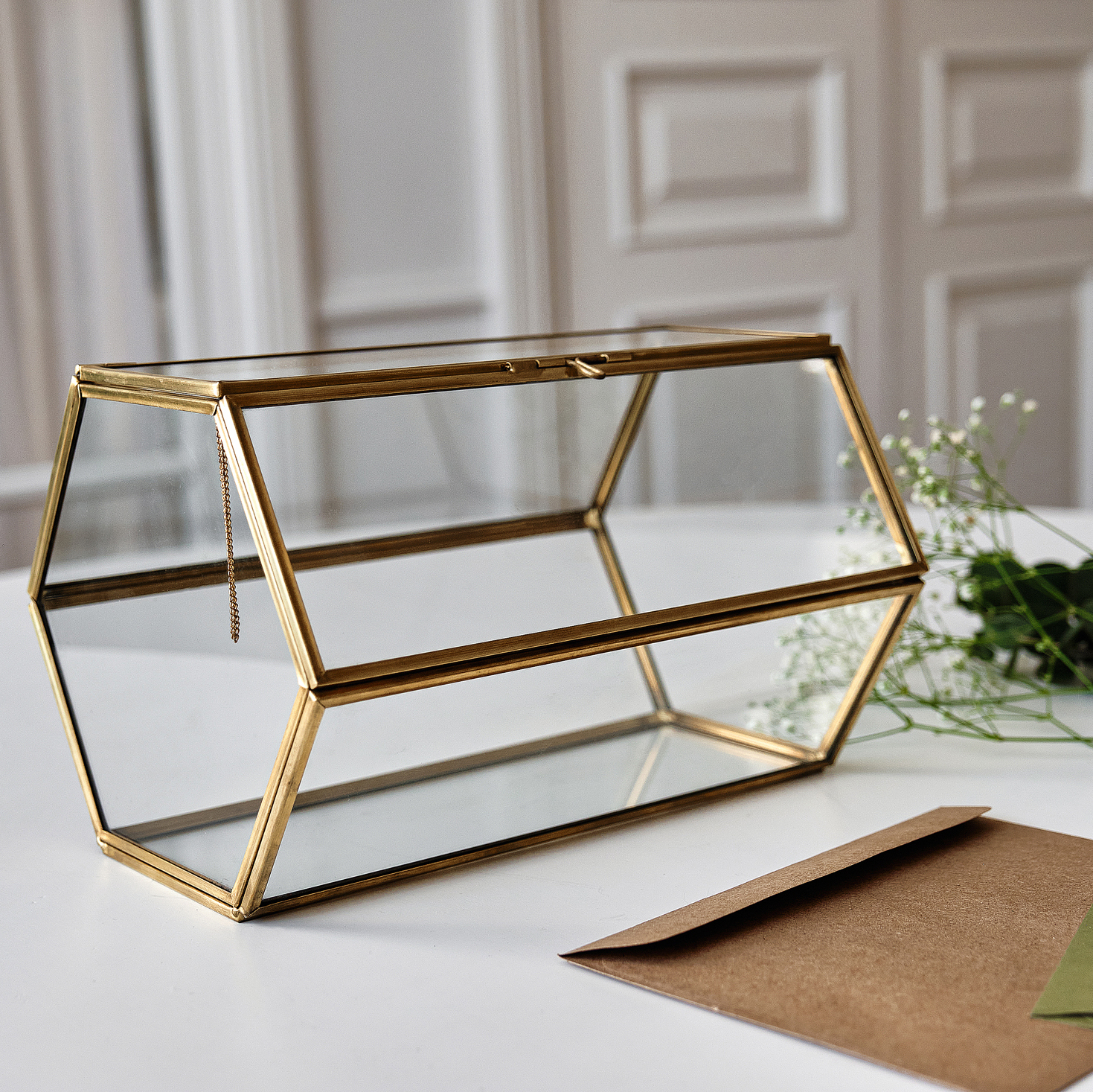 Шкатулка для конвертов "Гексагон"