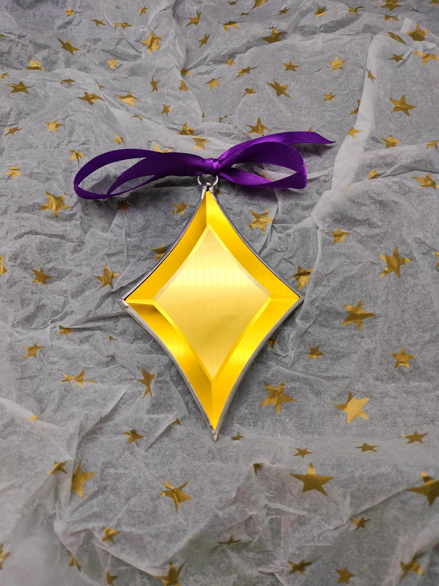 елочные игрушки ромбы