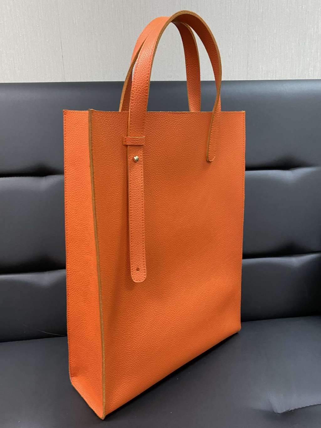 Кожаная сумка под документы, ноутбук