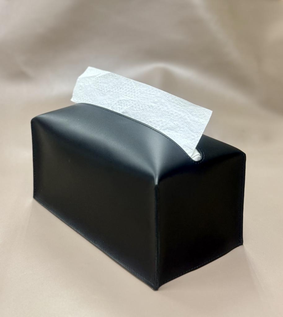 Салфетница кожаная, большая.