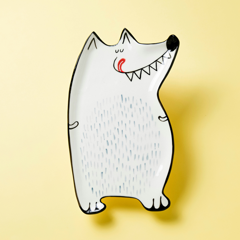 Тарелка СЫТЫЙ ВОЛК