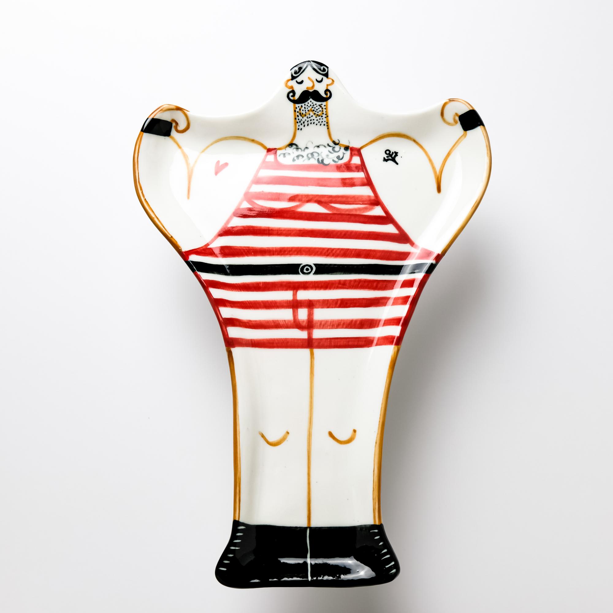 Тарелка КРАСАВЕЦ МУЖЧИНА