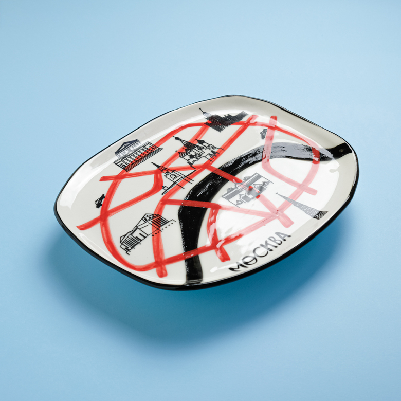 Тарелка МОСКВА