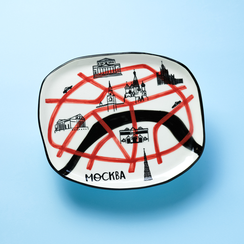 Тарелка МОСКВА