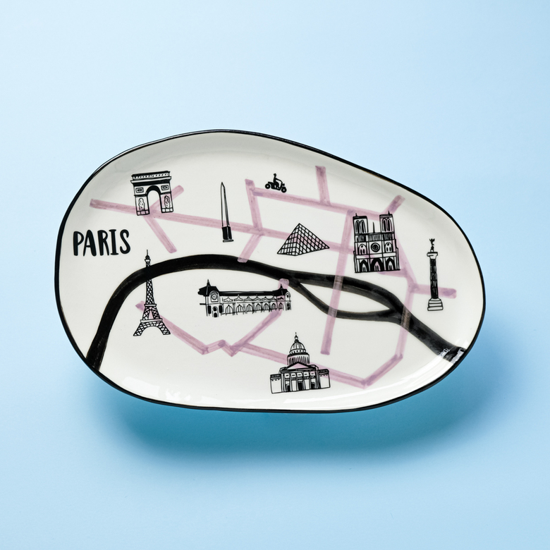 Тарелка ПАРИЖ