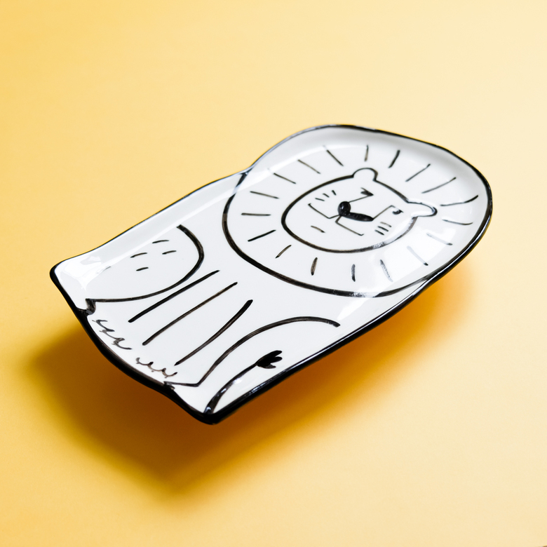 Тарелка УВЕРЕННЫЙ В СЕБЕ ЛЕВ