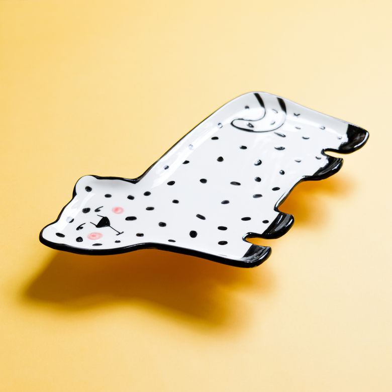 Тарелка МЕЛАНХОЛИЧНЫЙ ЛЕОПАРД