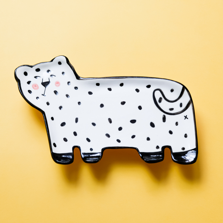 Тарелка МЕЛАНХОЛИЧНЫЙ ЛЕОПАРД