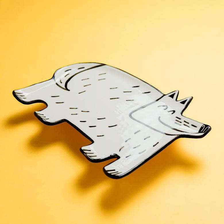 Тарелка ЛАСКОВЫЙ ВОЛК