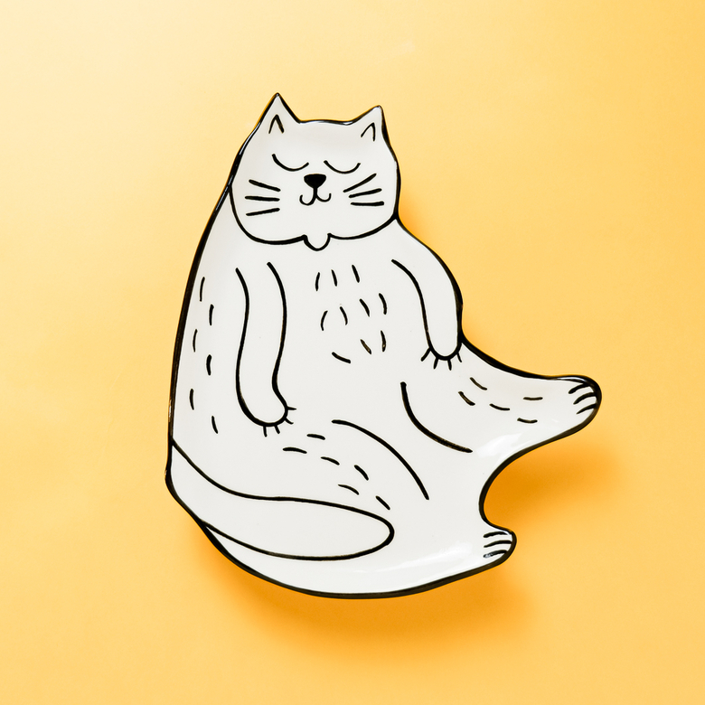 Тарелка КОТ-ГЕДОНИСТ