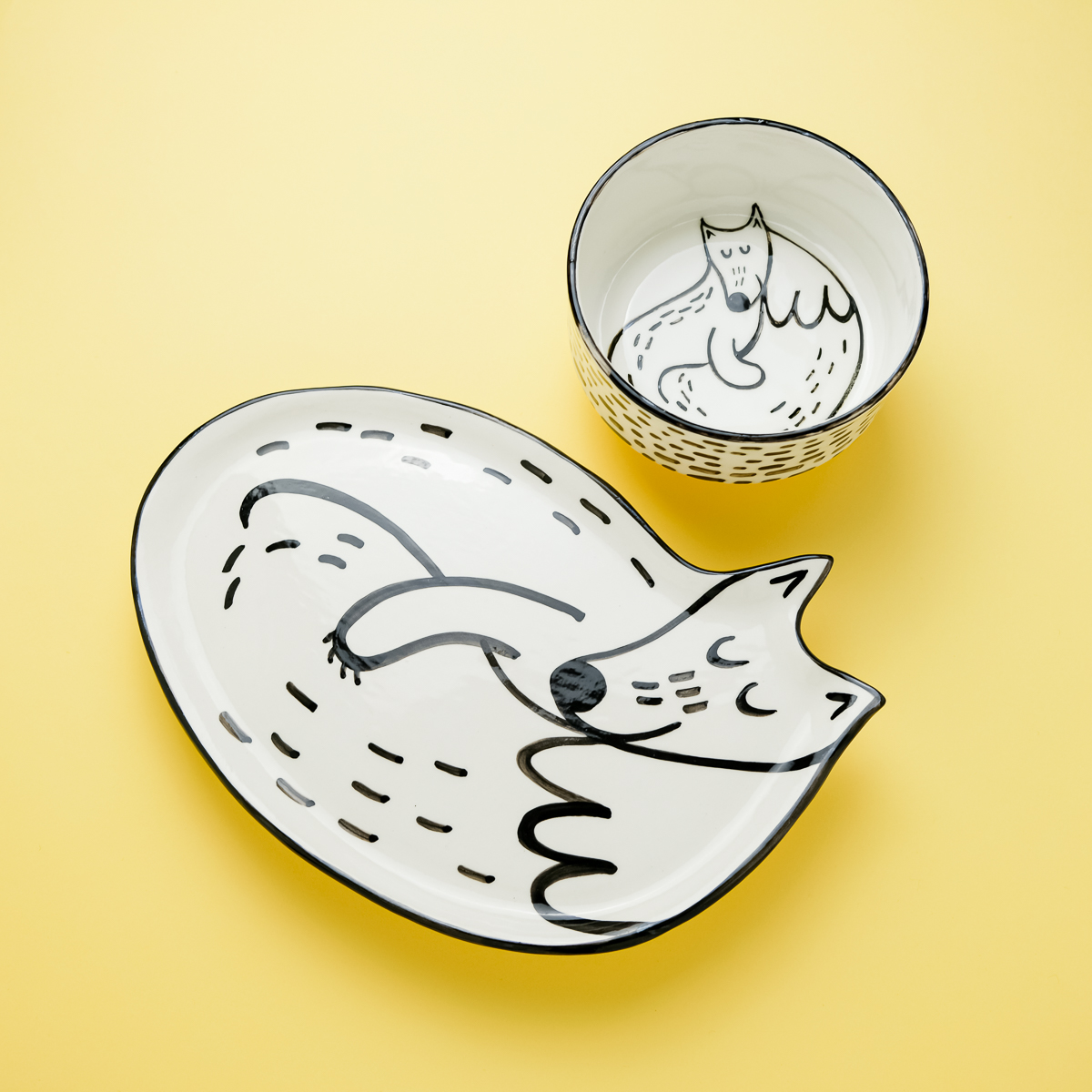 Пара БЕЗМЯТЕЖНЫХ ЛИСОВ