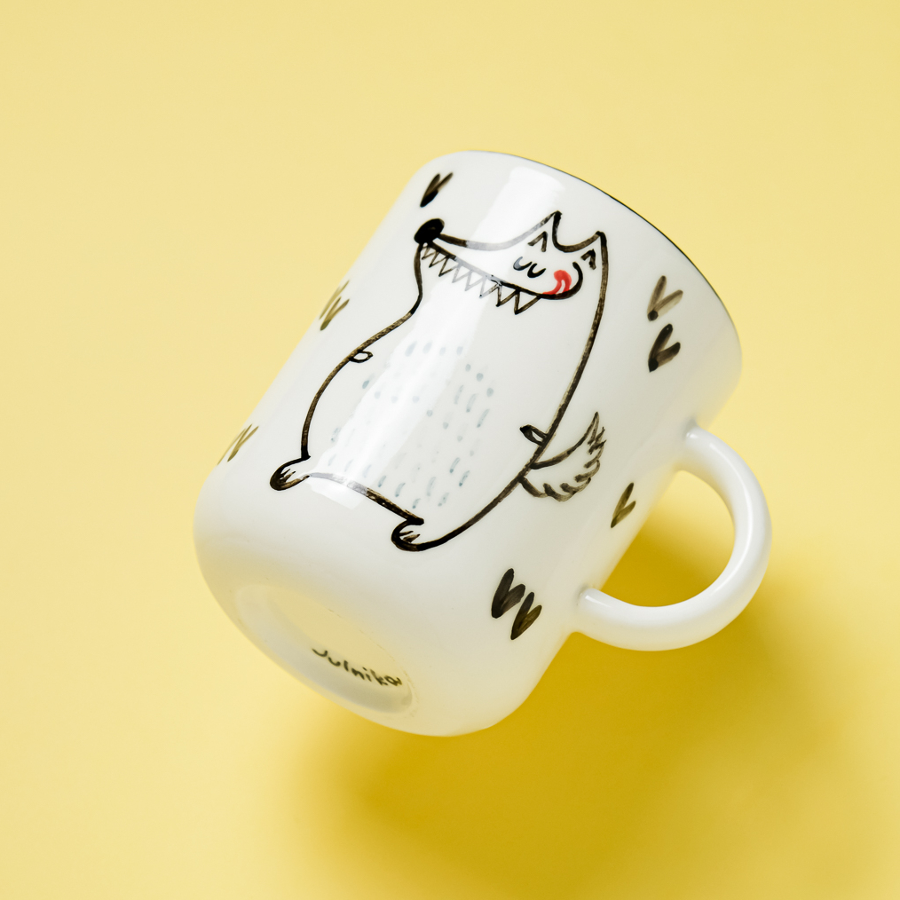 Кружка Сытый волк