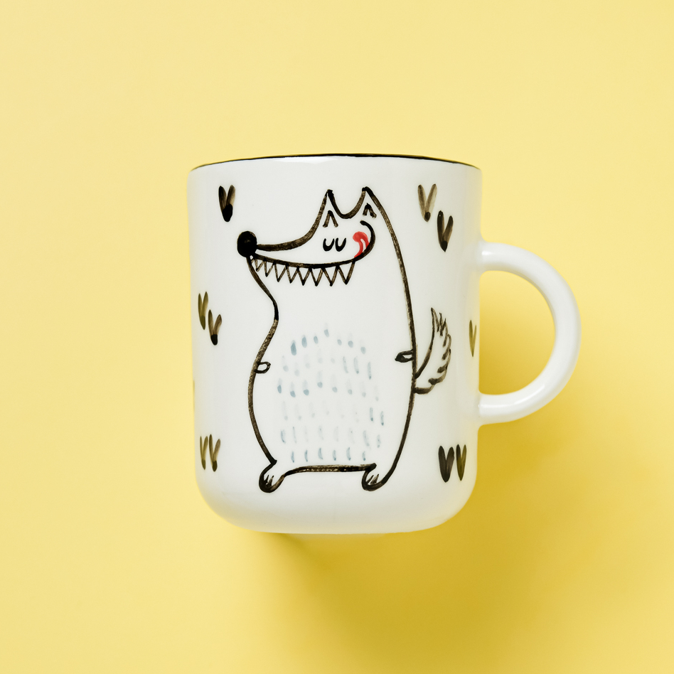 Кружка Сытый волк