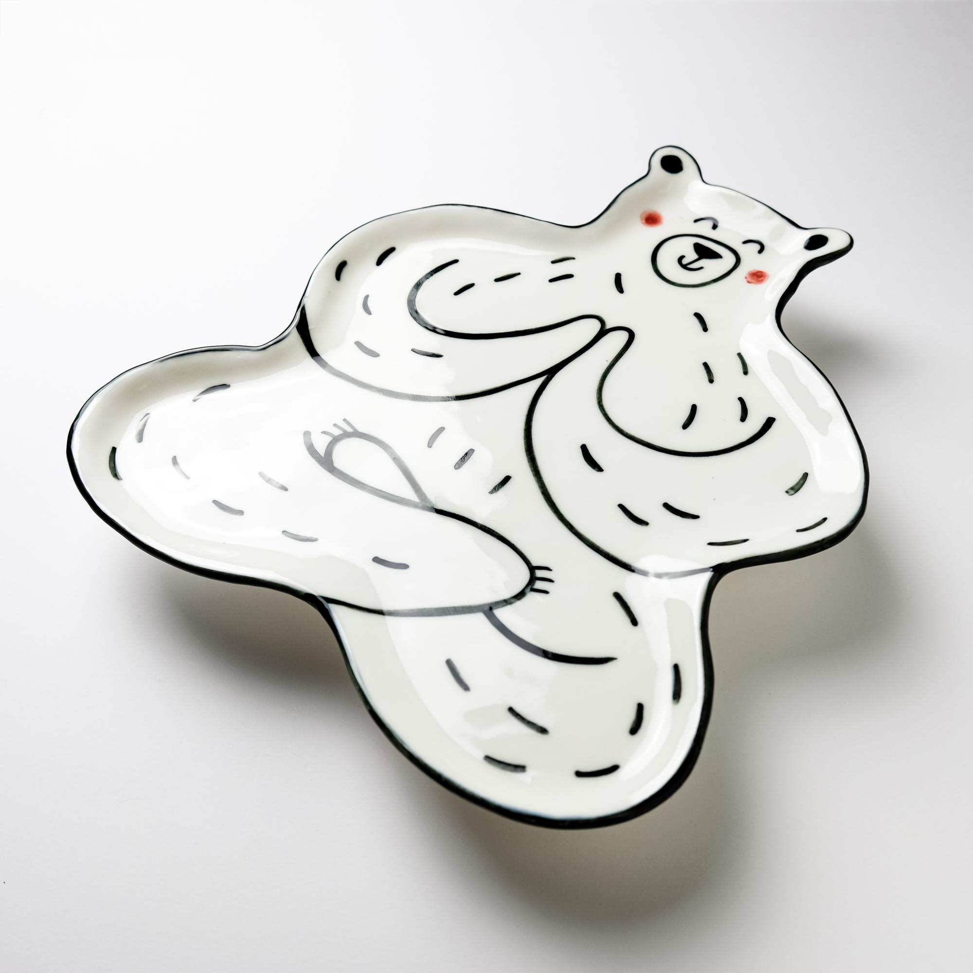 Тарелка ОСОЗНАННЫЙ МЕДВЕДЬ