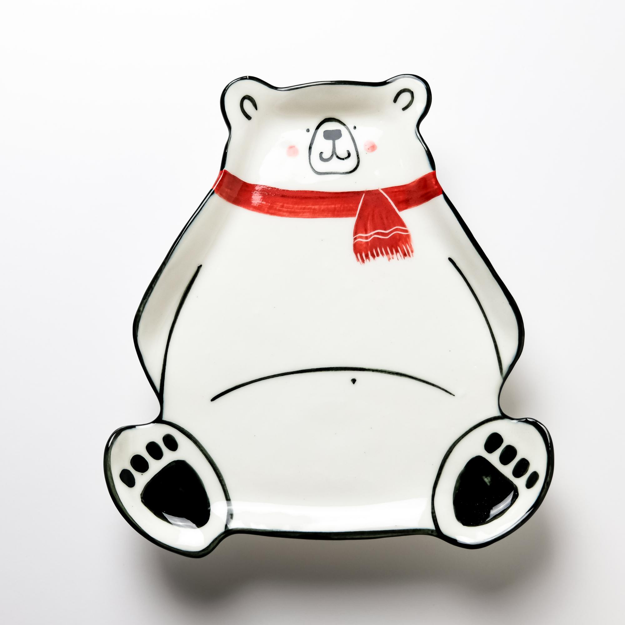 Тарелка БЕЛЫЙ МЕДВЕДЬ