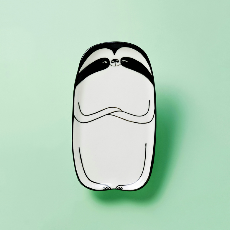 Тарелка ЛЕНИВЕЦ БУДДИСТ