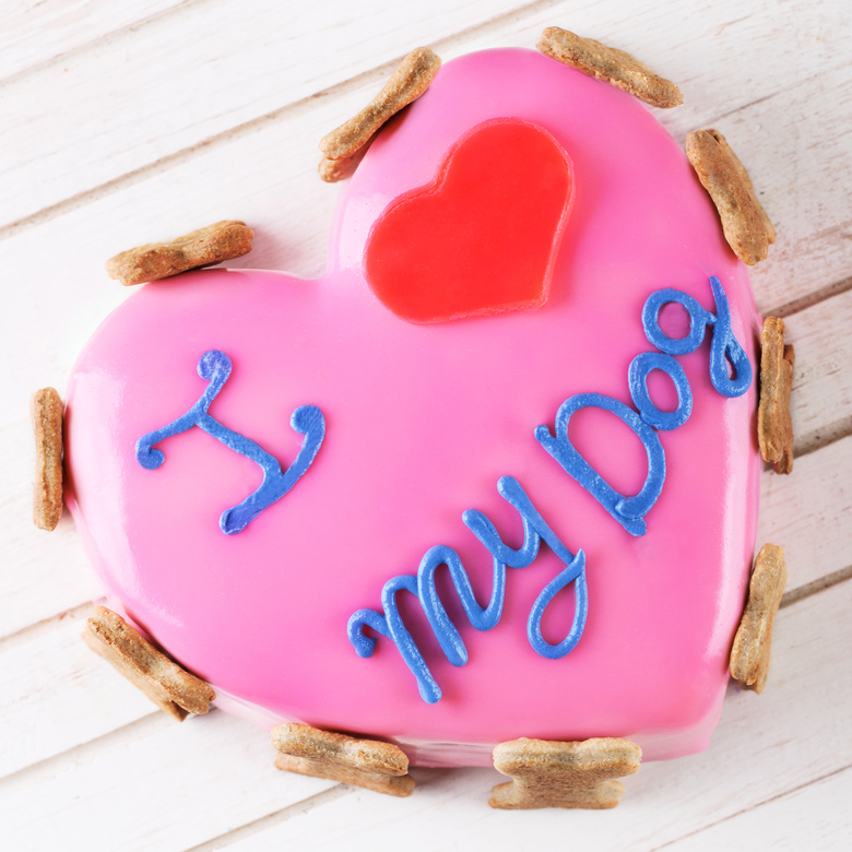 Dog тортик "I love my dog" (размер М)