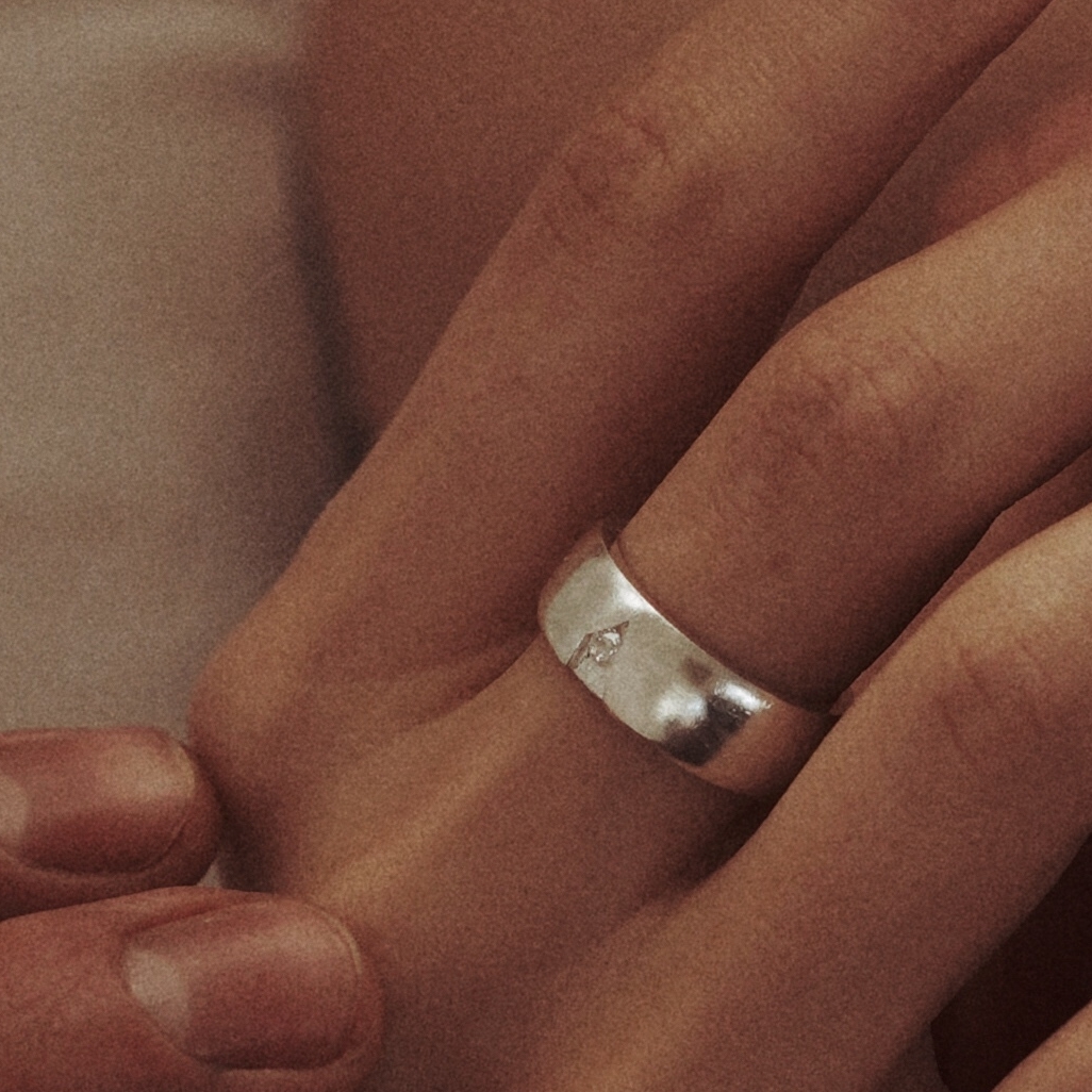 Кольцо Crystal Soul White