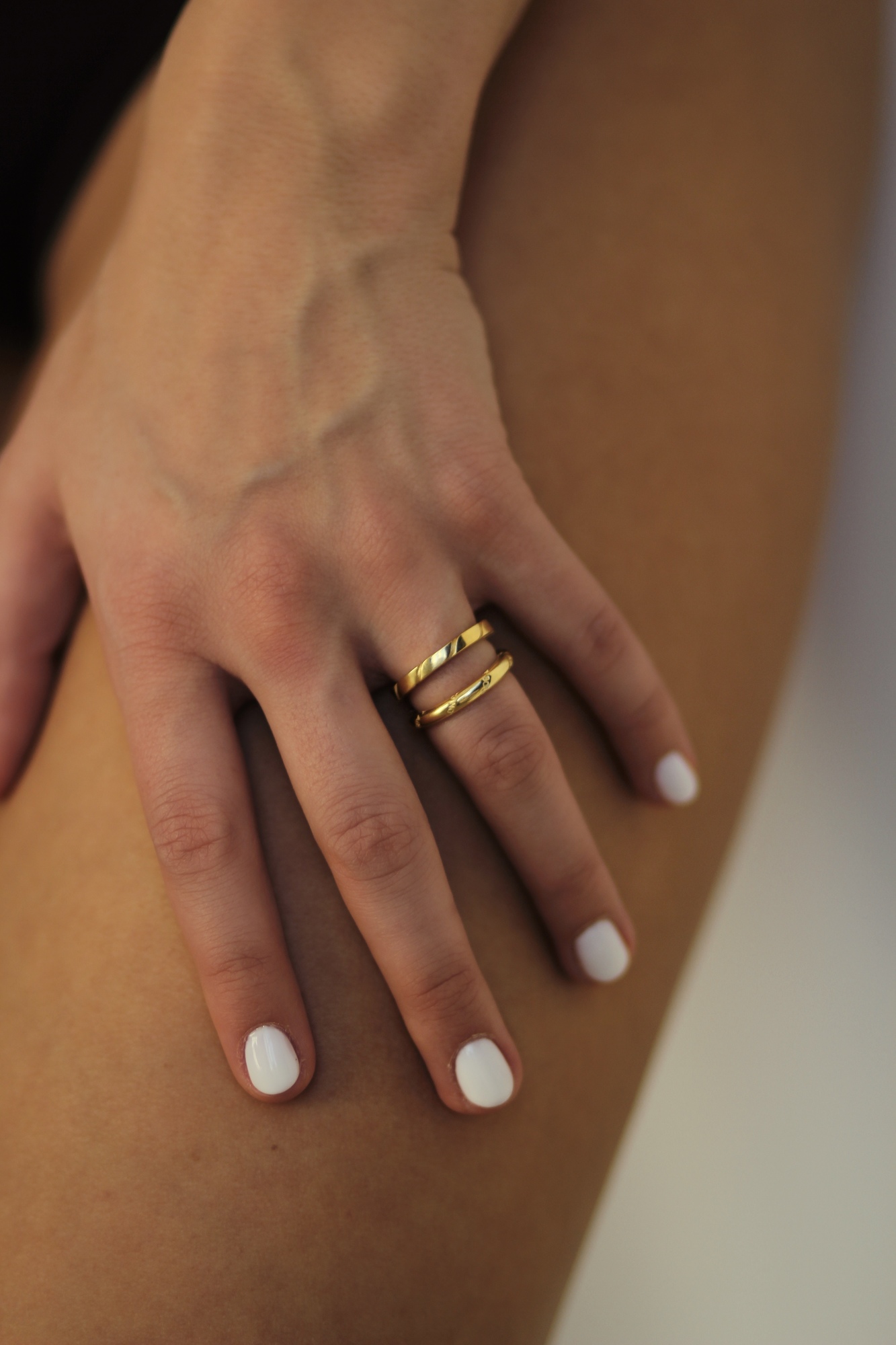 Кольцо Round Spiral Gold