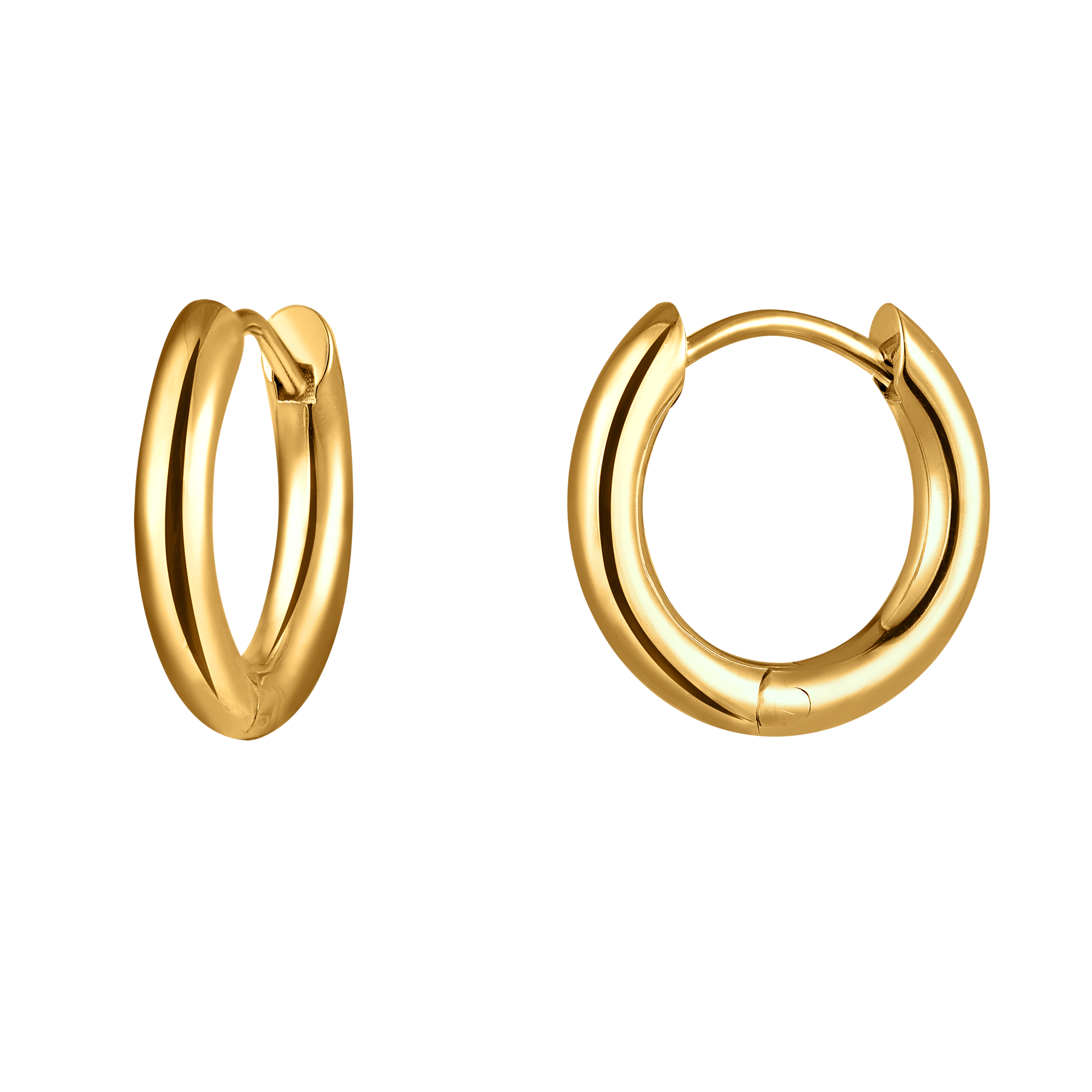 Моносерьга Big Click Gold 2.0