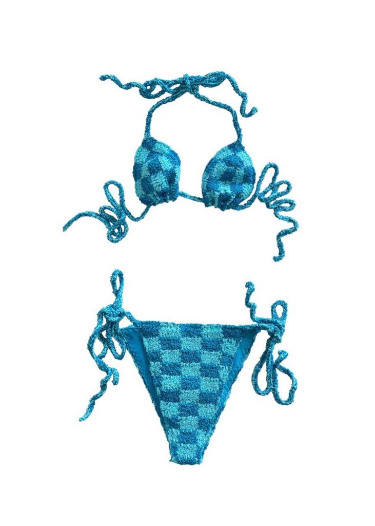 Crochet bikini Blue Hawaii