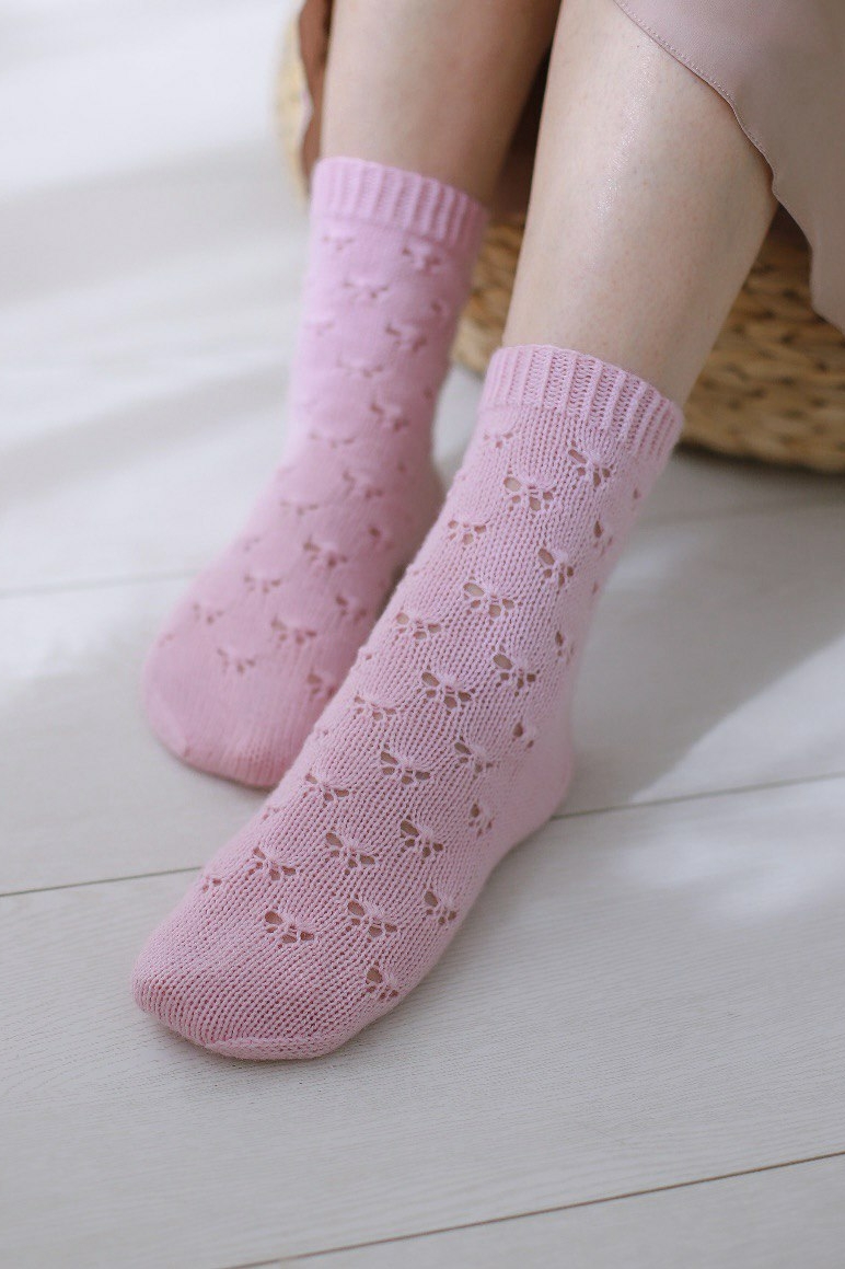 Описание носки #Moths_socks *Бабочки