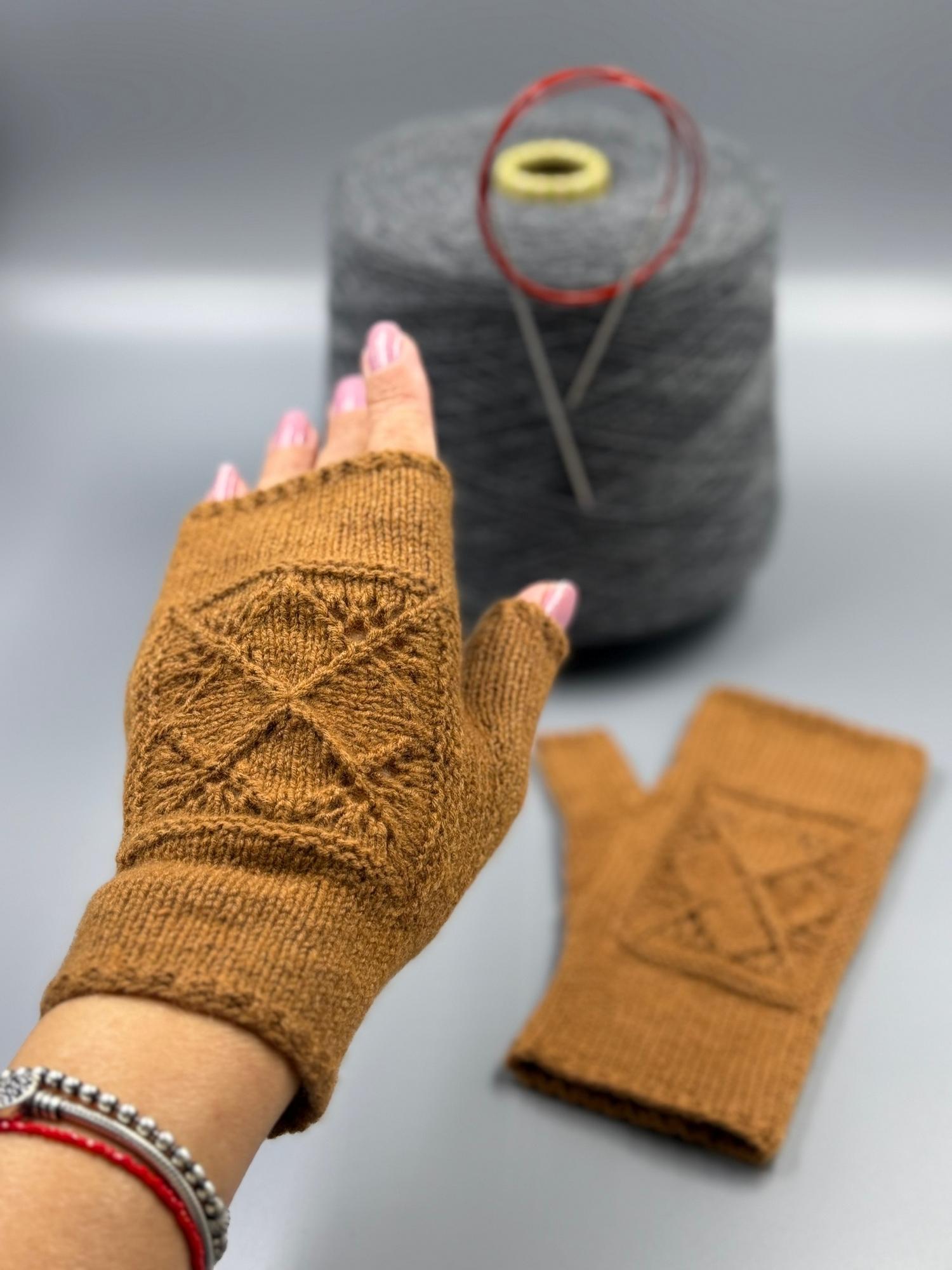 Описание перчатки КАЛЕЙДОСКОП #Kaleidoscope_gloves