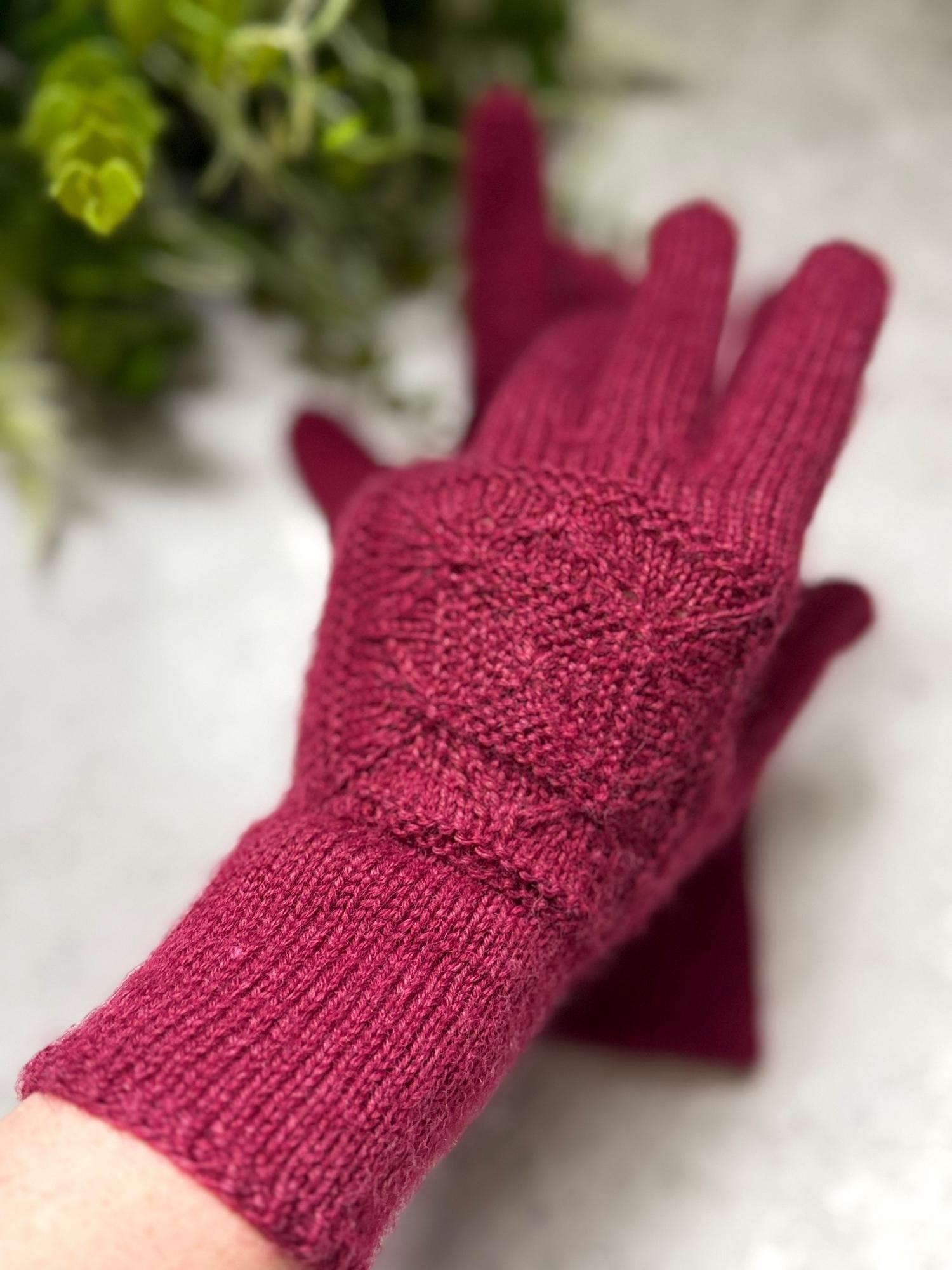 Описание перчатки КАЛЕЙДОСКОП #Kaleidoscope_gloves