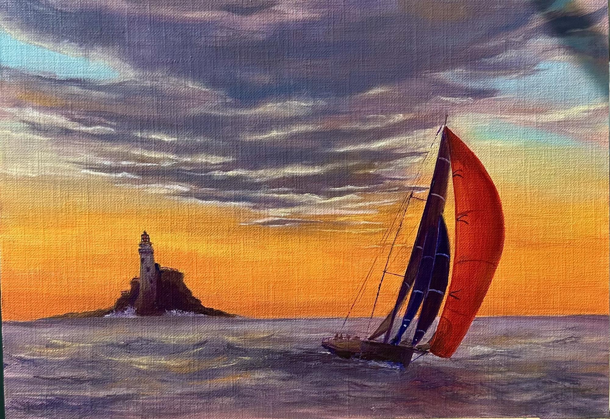 Регата на закате