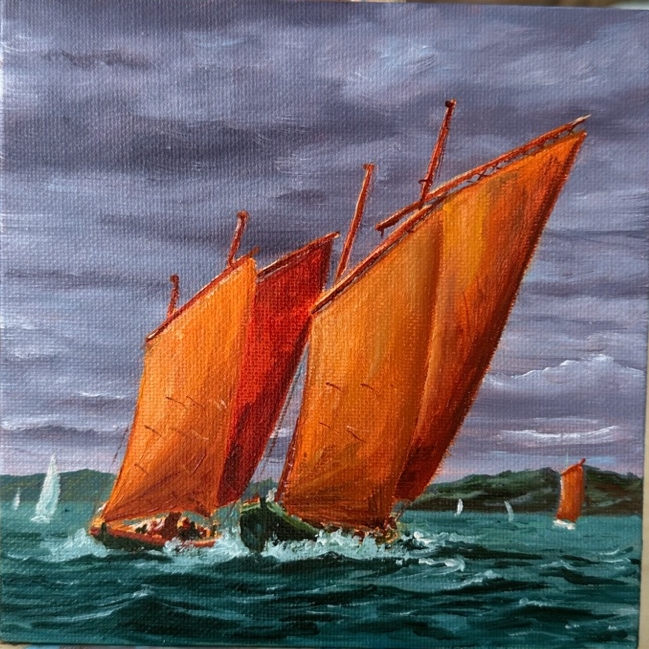 Солнце в грозу