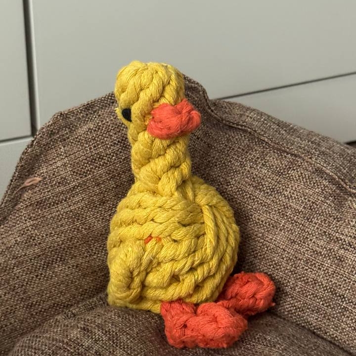 Игрушка для собак «Уточка из каната»