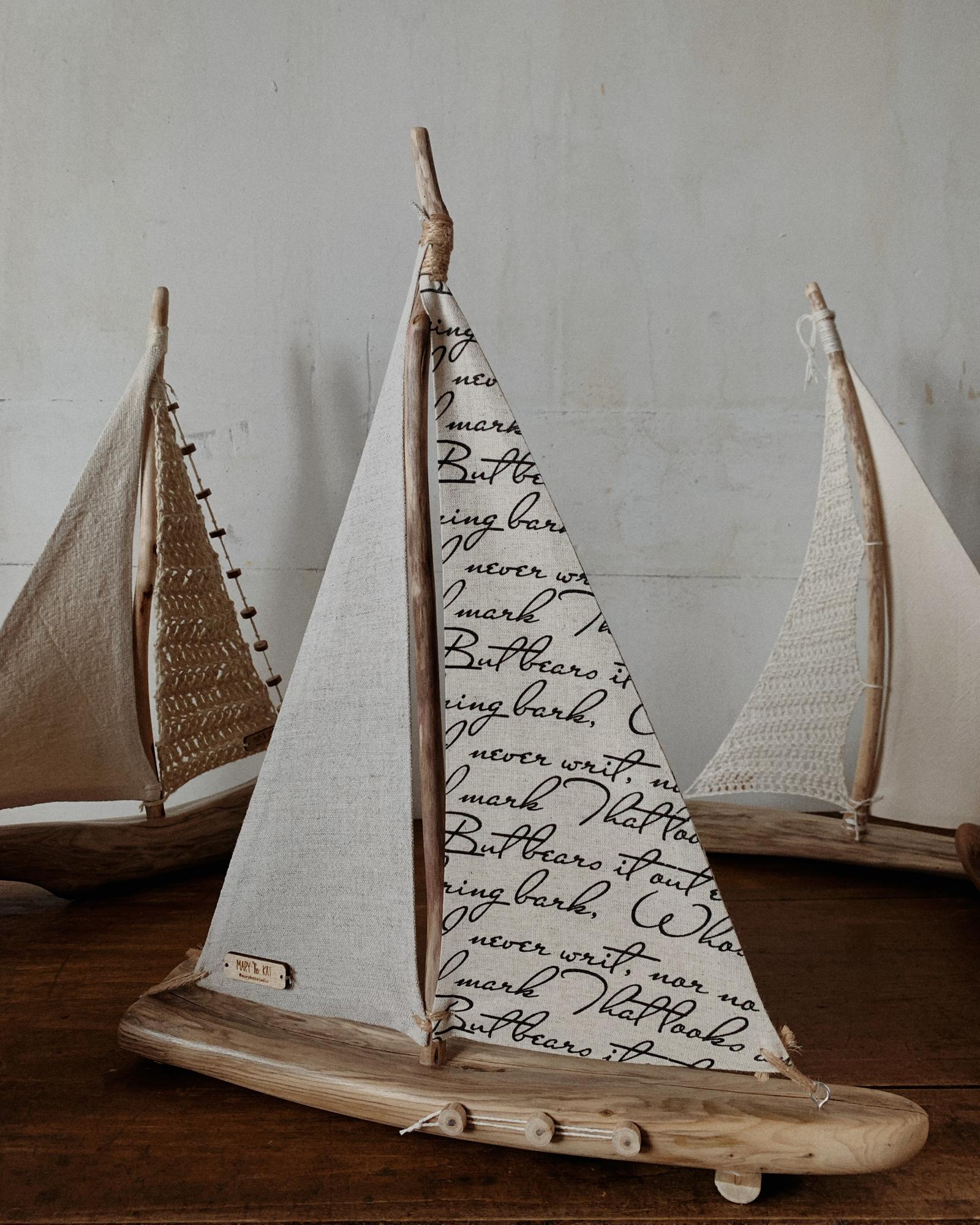 Интерьерный корабль "Послание"