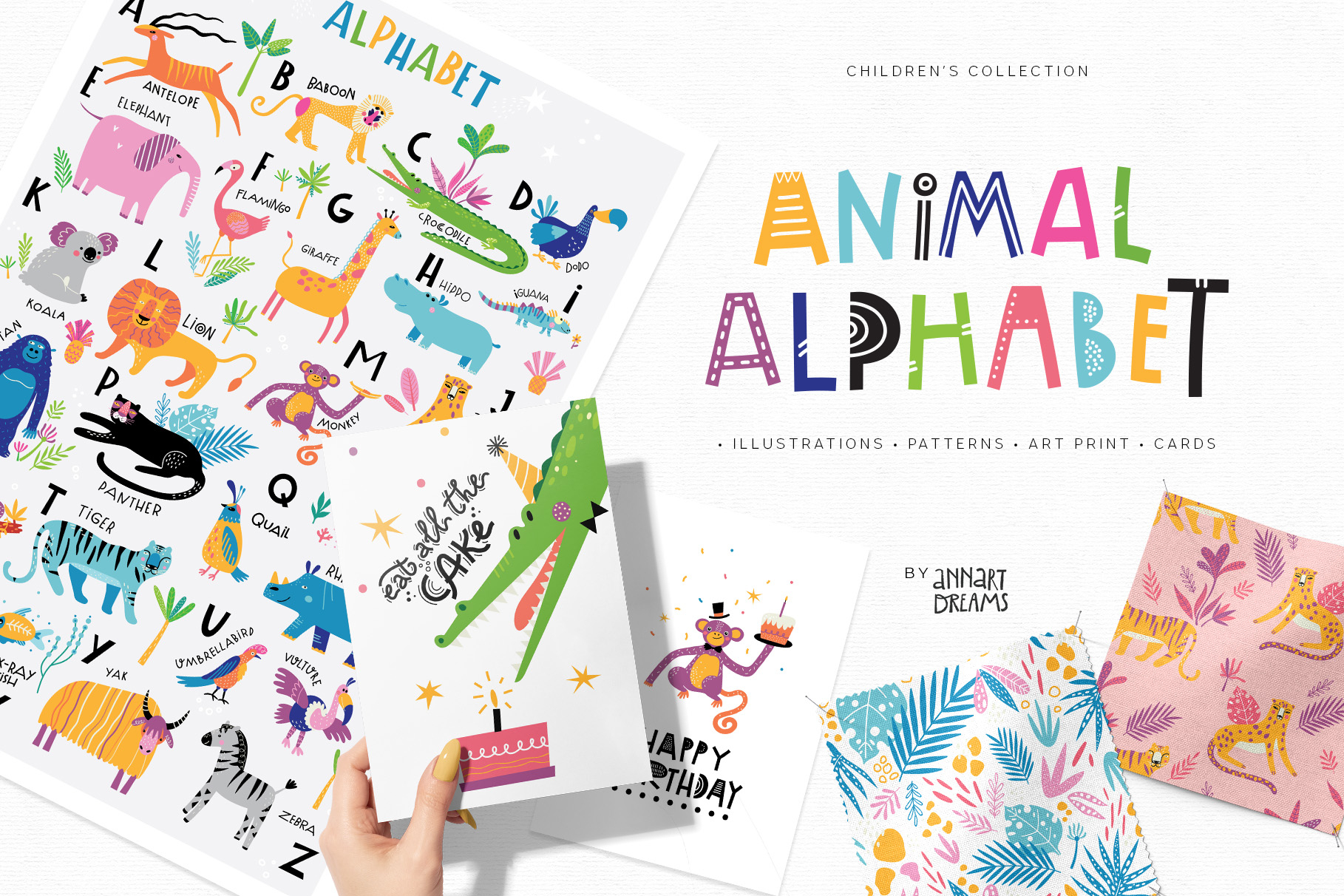 animal, illustration, alphabet, poster, nursery, pattern, english, animal clipart, animals of the world, zoo, numbers