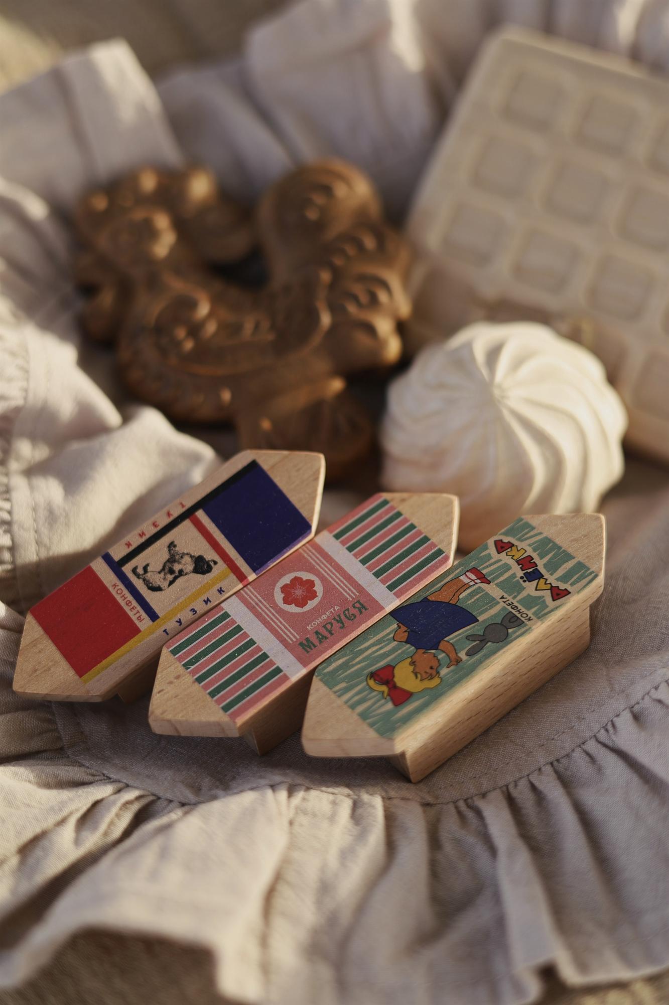 Деревянные конфеты