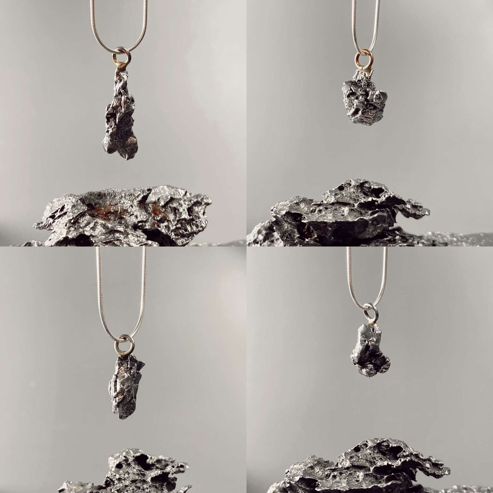 Кулон с метеоритом Campo del Cielo