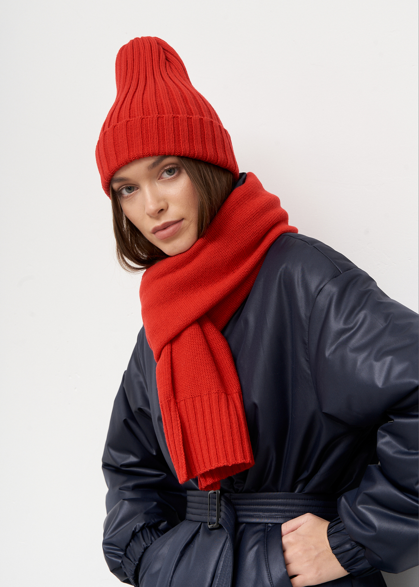 Шапка из шерсти RED BURLO