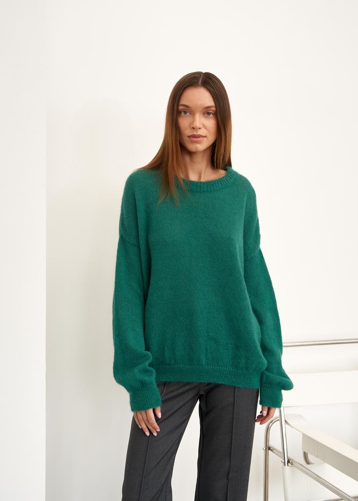 Джемпер ручной вязки  Deep Sea