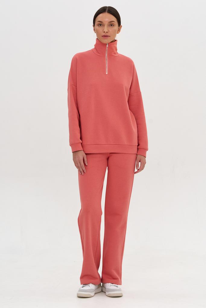 Штаны прямого кроя pants Ситцевая роза