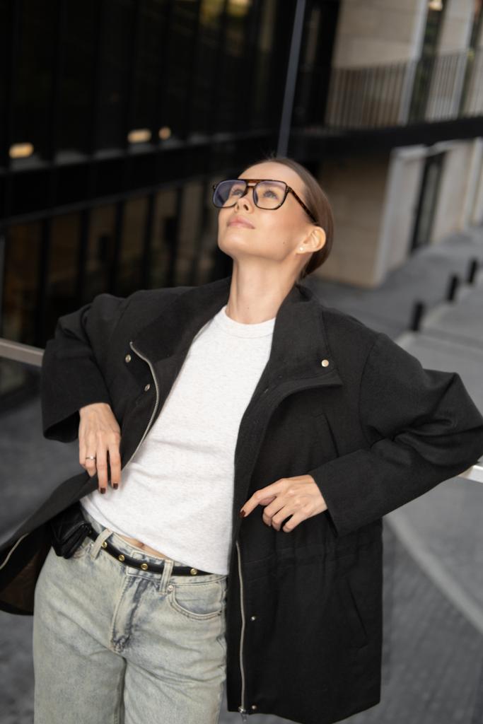 Ветровка с шерстью из драпа