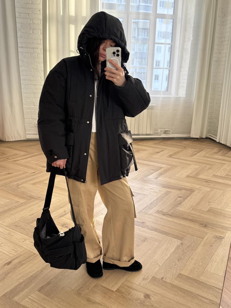 Зимняя/демисезонная куртка-парка LACONIK BLACK