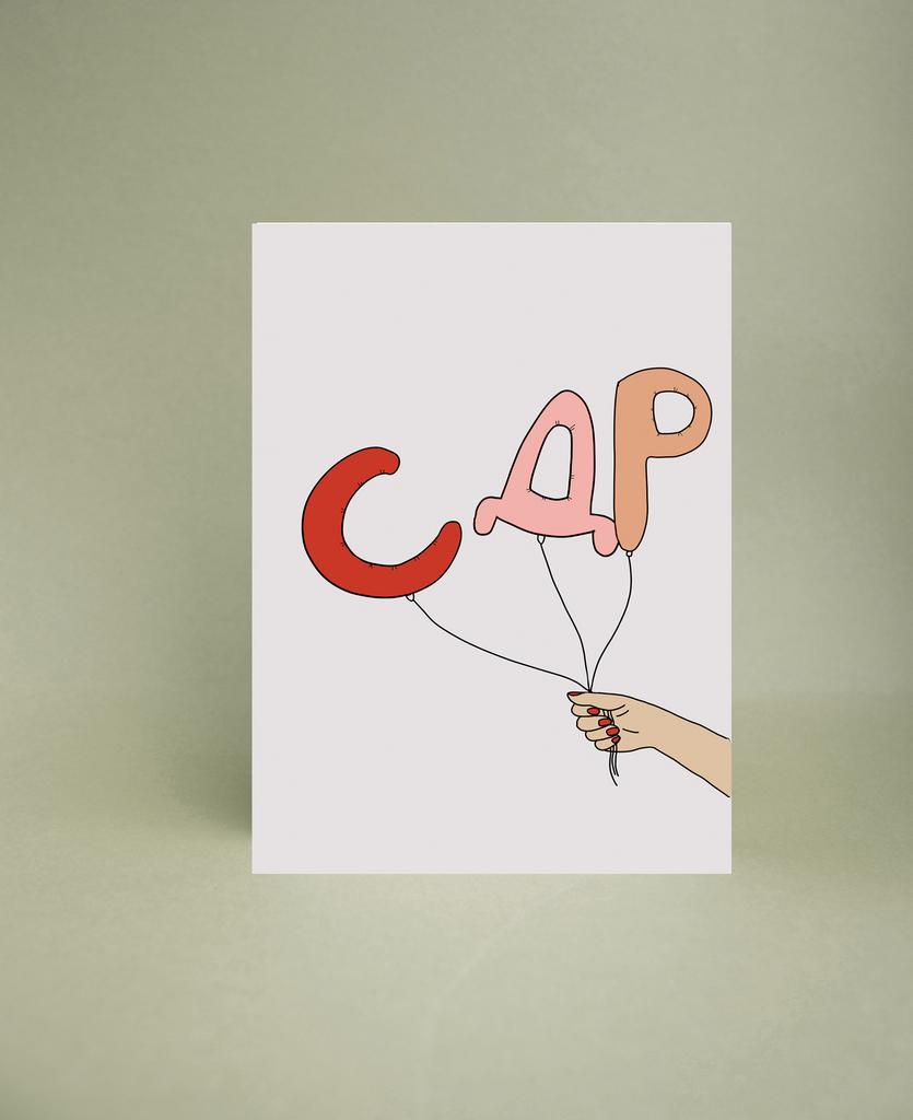 Мини-открытка "С ДР"