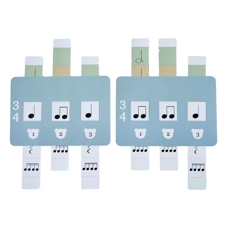 Ритмические карточки 3/4