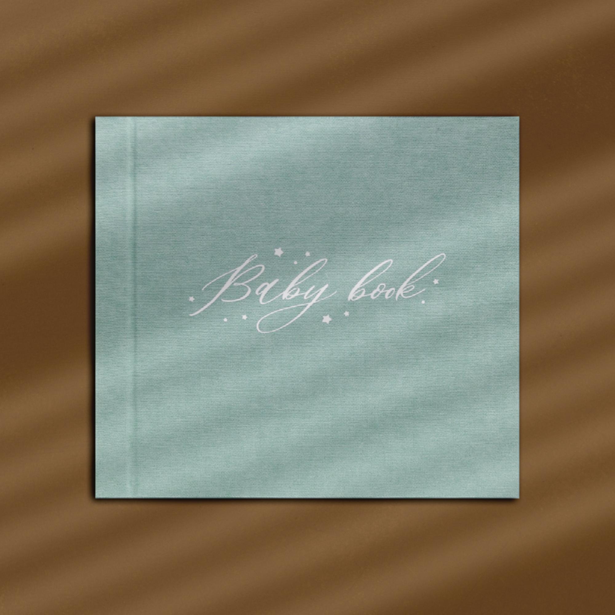 Фотоальбом новорожденного "Baby book" Mint