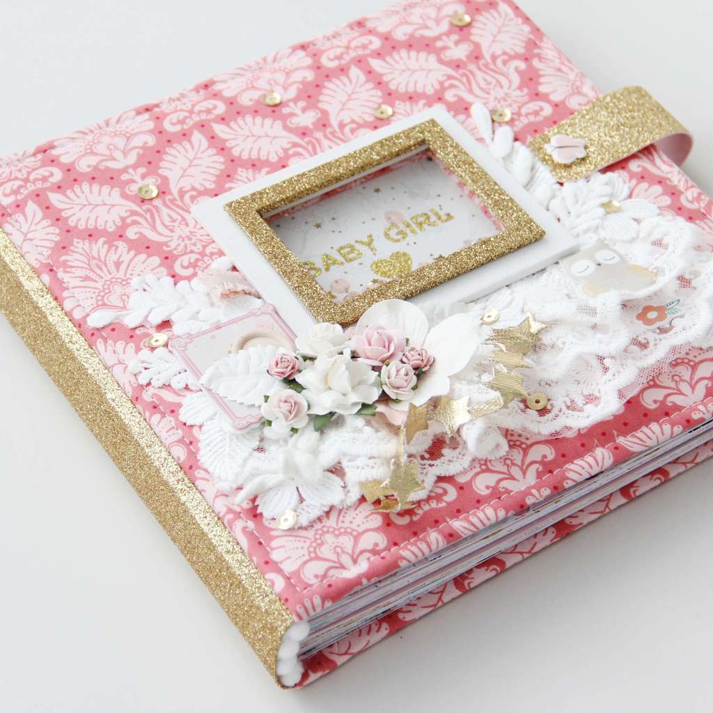Фотоальбом новорожденного "Baby gril", на заказ